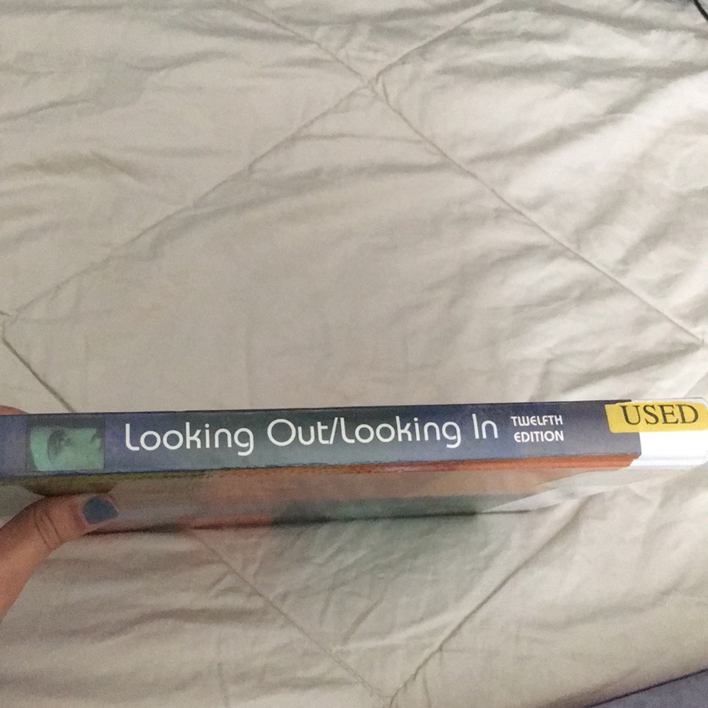Looking Out Looking In Textbook by Ronald B. Adler - Picture 2 of 3